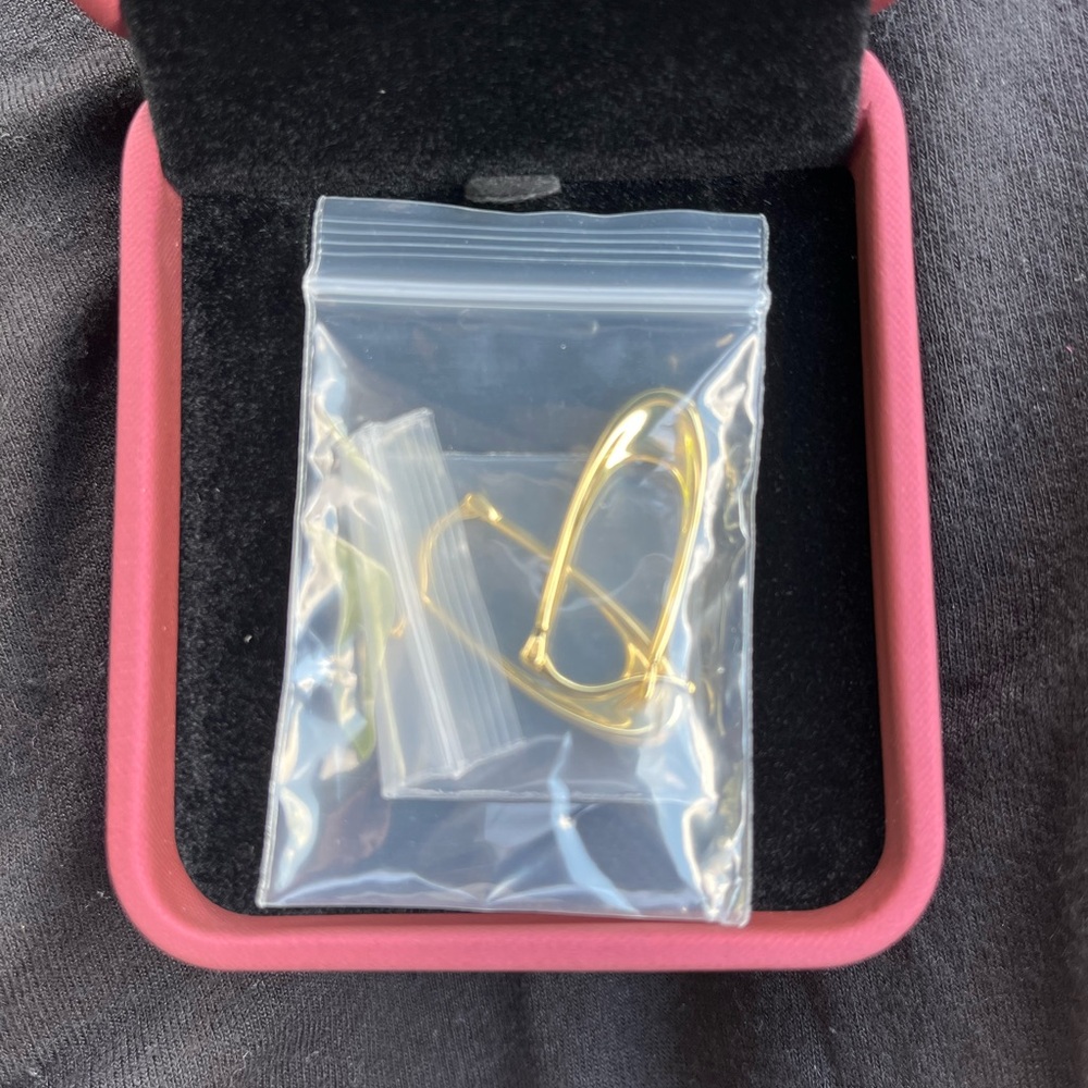 14K gold earrings